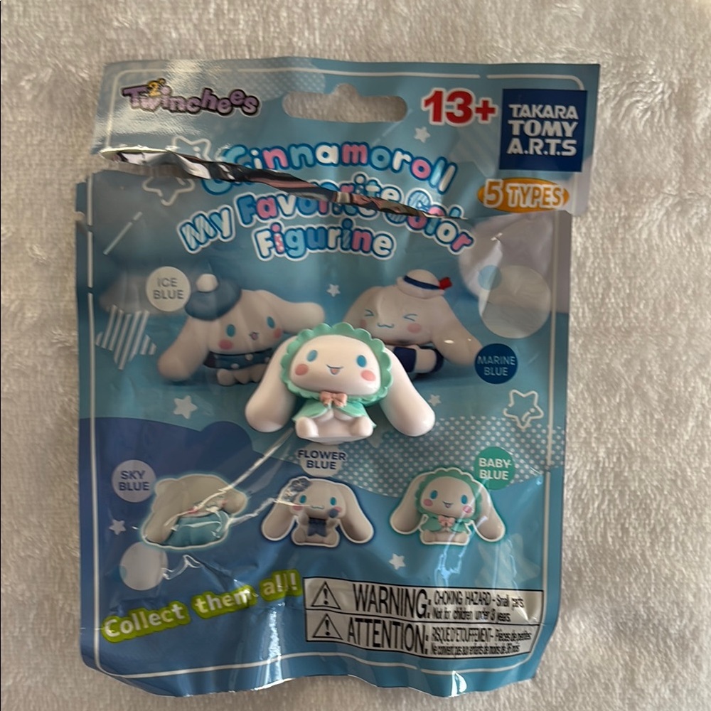 Cinnamoroll My Favorite Color Figurine -Baby Blue
